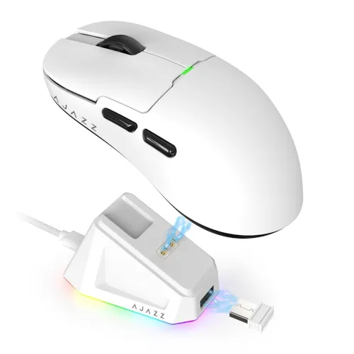 AJAZZ AJ139 V2 MC PAW 3311 WHTE Wireless Gaming Mouse