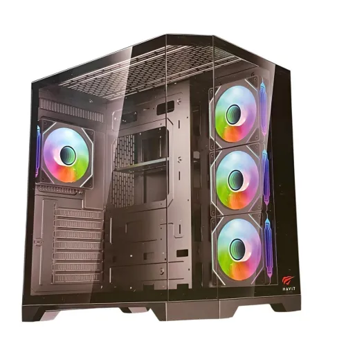 Case HAVIT CF924 BLACK X4 FAN RGB