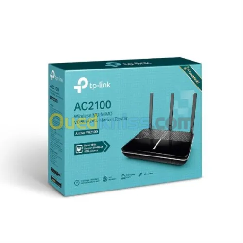 Modem Router TP-LINK ARCHER VR600 AC2100 Wireless Gigabit VDSLADSL