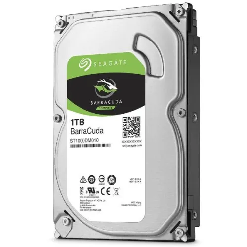 Seagate BarraCuda 1TB HDD 3.5" SATA 6Gbits 7200RPM - used Health 100 -