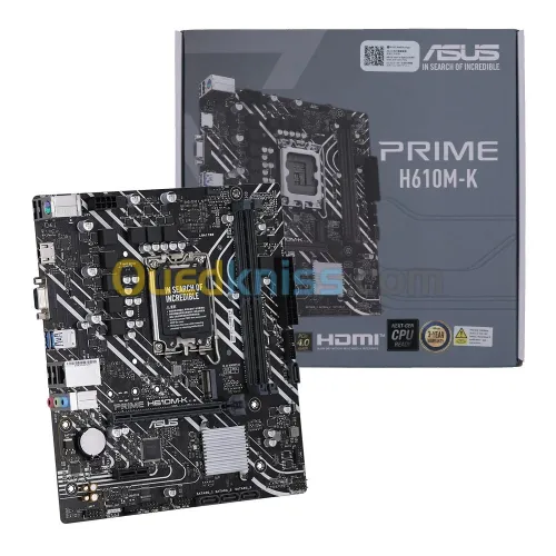 Asus H610M-k DDR5 LGA 1700 Intel SATA 6 Micro ATX