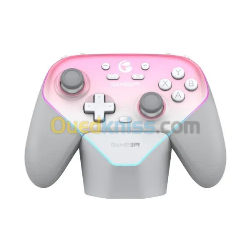 GameSir SUPER NOVA Wireless Game Controller PINK , Tri-mode Connection, Compatible with PC Steam Android iOS Switch -