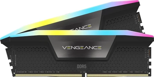 CORSAIR Vengeance 32GB 16GBX2 DDR5 7200MHz CL34 BLACK RGB