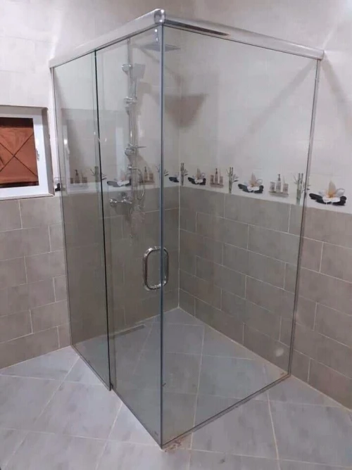 Cabine de douche en verre trempé