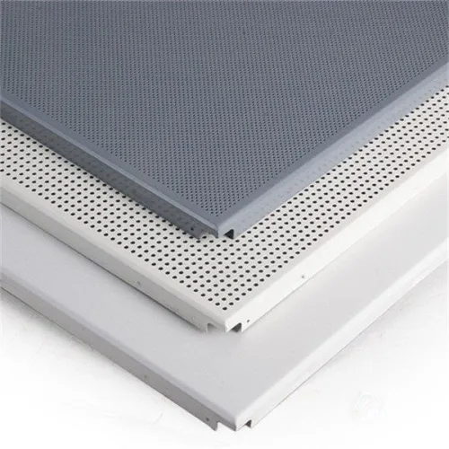 Fabrication faux plafond Aluminium clip-in system