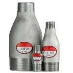 EMBOUT FILTEE SWAGE NIPPLE INOX & ACIER NOIR 316L 304L 