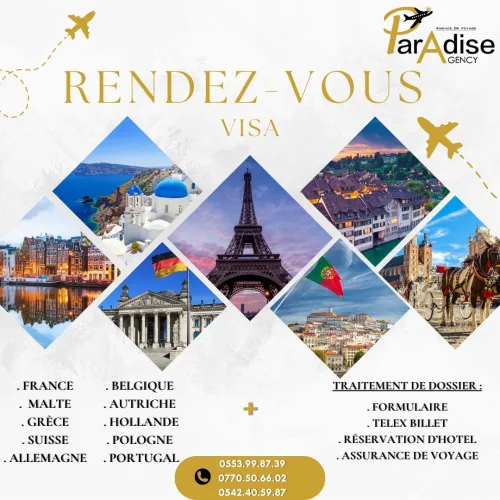 Rendez-vous visa shengen 
