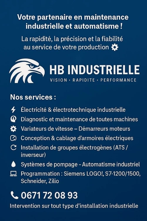 services de Maintenance Industrielle & Automatisme