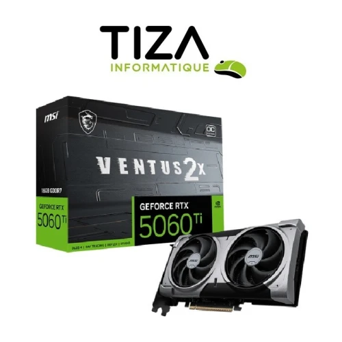 MSI RTX 5060 Ti 16G VENTUS 2X OC PLUS