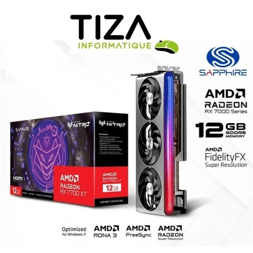 Sapphire NITRO+ RX 7700 XT OC Gaming 12GB