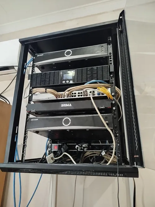 Installation des caméras de surveillance