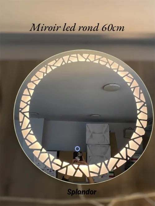 Miroir led | maquillage