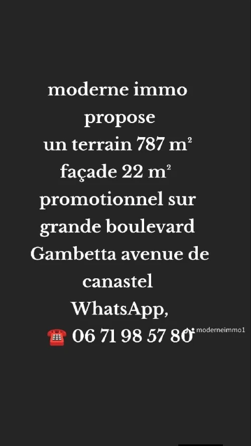 Vente Terrain Oran Oran