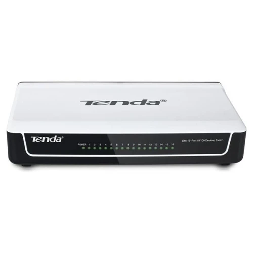 Switch Réseau Tenda S16-16-Ports Ethernet 10/100Mbps