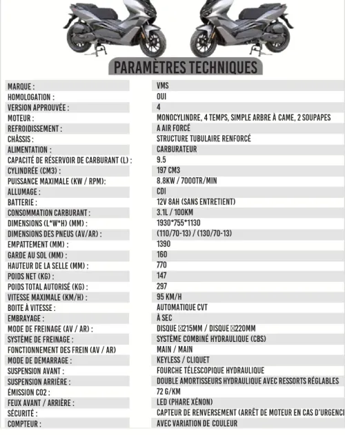 VMS V MAX 200 2025