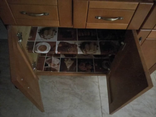 Meuble de cuisine de rangement