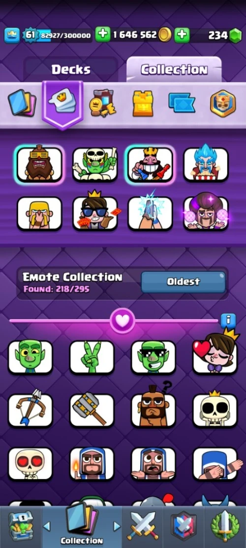 Compte Clash Royale