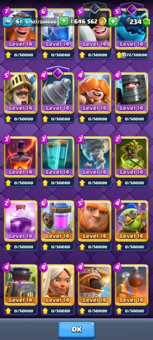 Compte Clash Royale