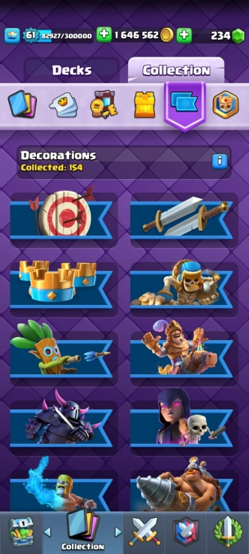 Compte Clash Royale