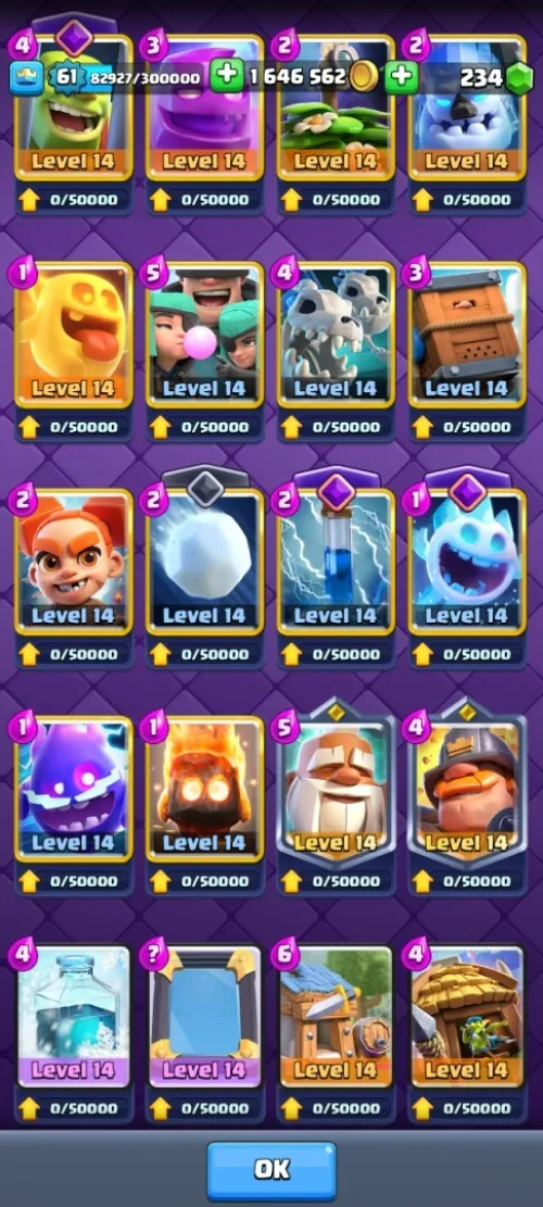 Compte Clash Royale