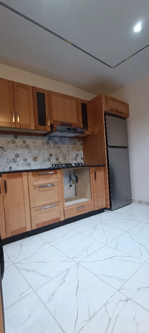 Cuisine et dressing en bois hêtre