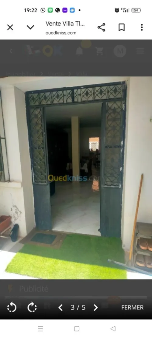 Vente Villa Tlemcen Remchi