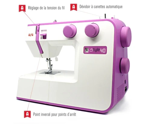 Alfa Styl 410 الة الخياطة و الغرز
