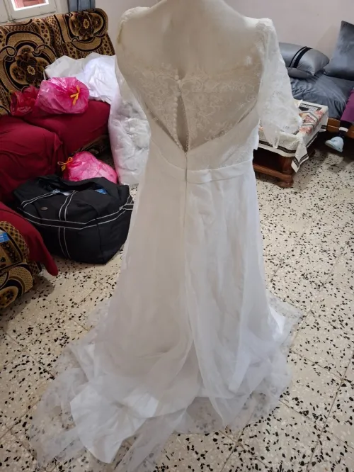 Ensemble Robes de mariées, Robes Blanches, Robes soirée