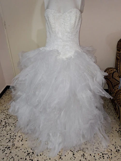 Ensemble Robes de mariées, Robes Blanches, Robes soirée
