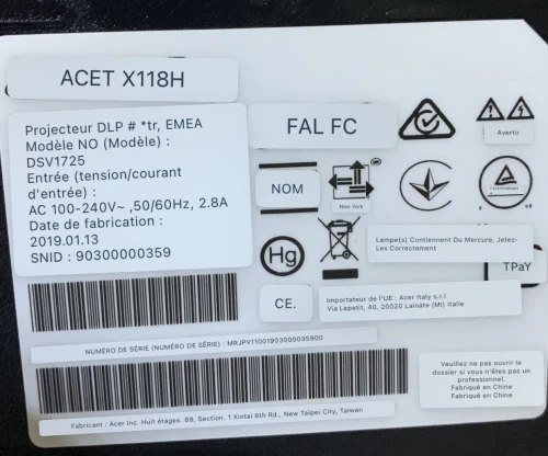 data show acer