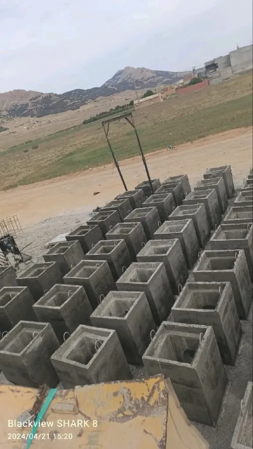قوالب خرسانية: كانيفو، صوكل، كل انواع الروڨارات،