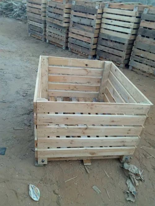 caisse en bois et palox