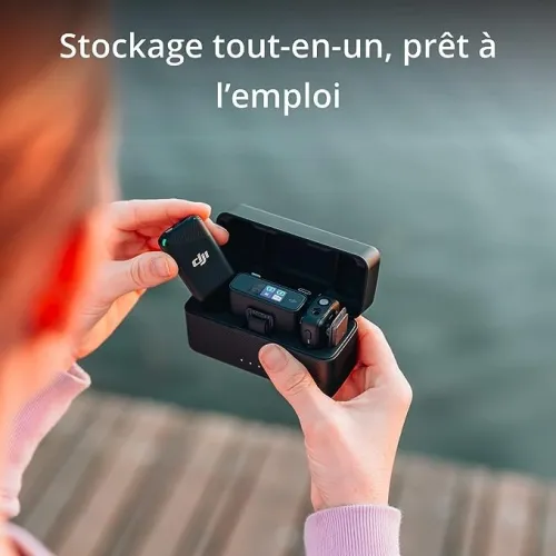 DJI Mic - Compact et Portable micros Lavalier sans Fil 