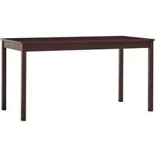 Table a manger marron