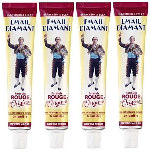 dentifrice email diamant rouge