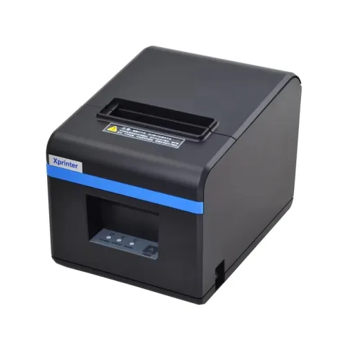 Xprinter XP-T80A Imprimante de reçus thermique 80 mm USB + LAN (Ethernet)