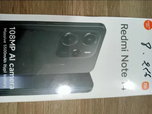REDMI NOTE 14 8/256GB DUOS NOTE14 GLOBAL AVEC CHARGEUR