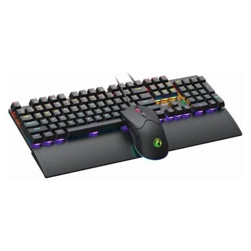 Combo IMICE MK- X10 Black Mechanical Keyboard- Mouse red switch Rgb black-IMICE GK- 100 Black Mechanical Keyboard red switch Rgb black-IMICE GK- 300 Black Mechanical Keyboard red switch Rgb