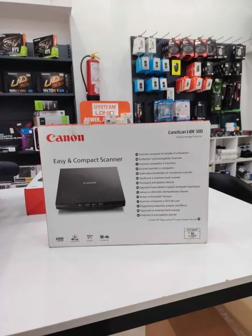 Scanner canon lide 300 resolution 2400X 2400DPI