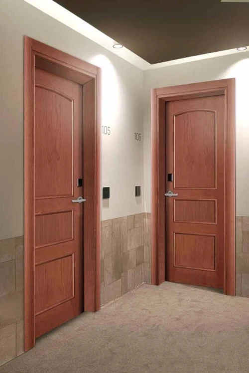 Porte chambre d'hôtel coupe-feu EI30 - EI60 avec serrure électronique à carte et logiciel d'encodage