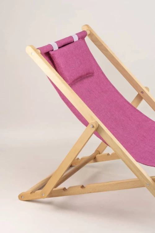 Chaise long en bois être 
