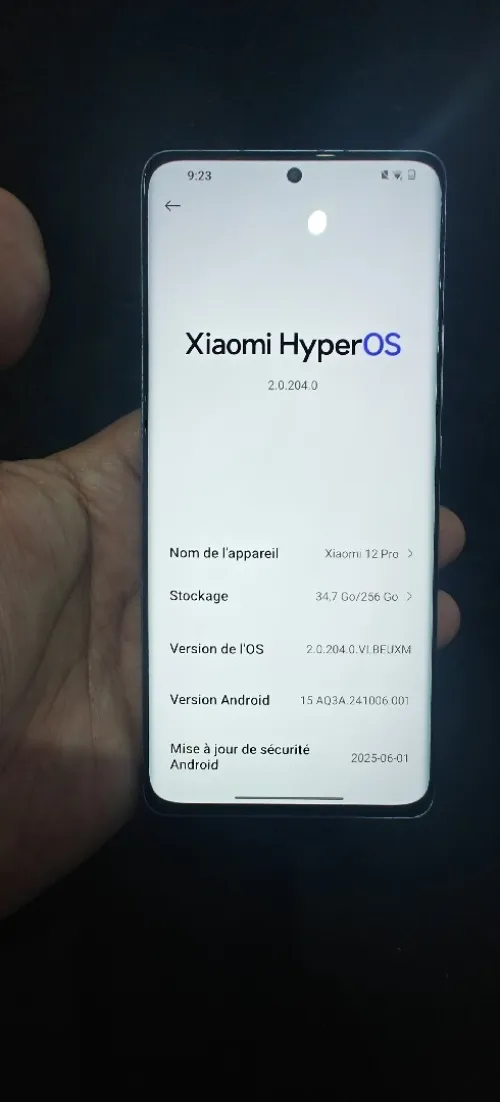 Xiaomi Mi 12 pro