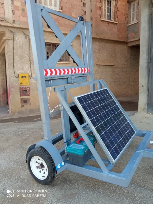 Remorque signalisation lumineuse 