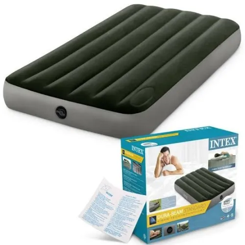 Matelas INTEX avec gonfleur à pied 