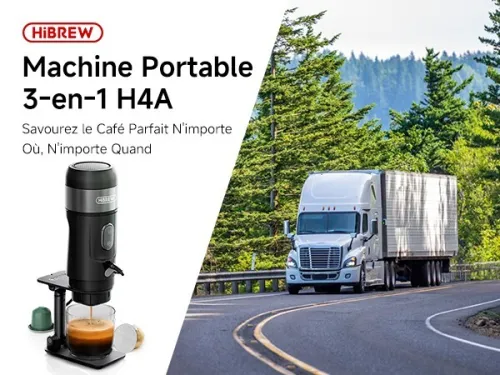 HiBREW H4A plus cafetière mobile 3 en 1 