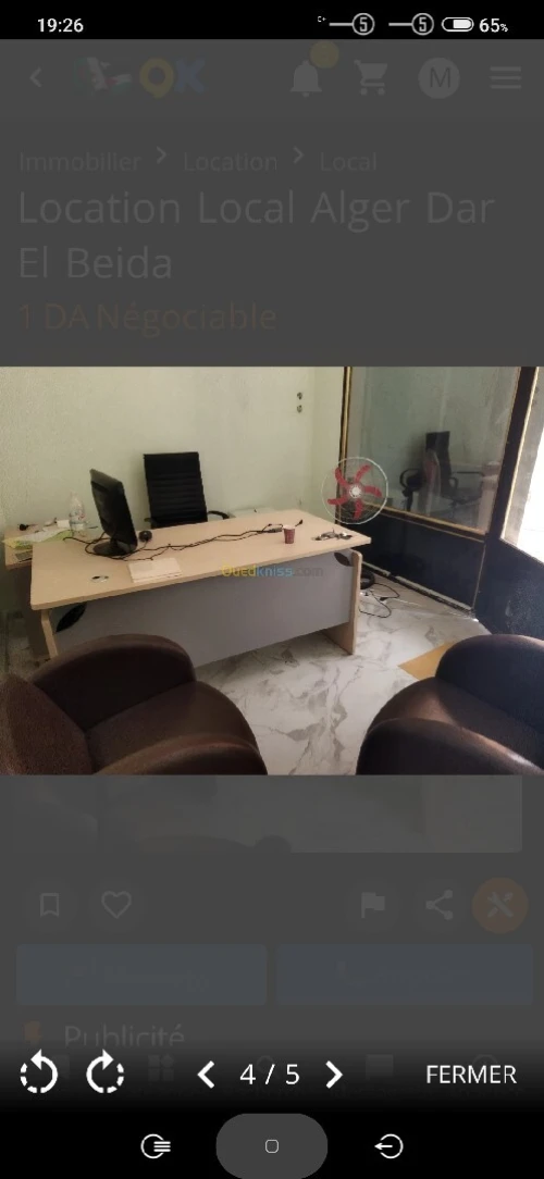 A vendre bureau