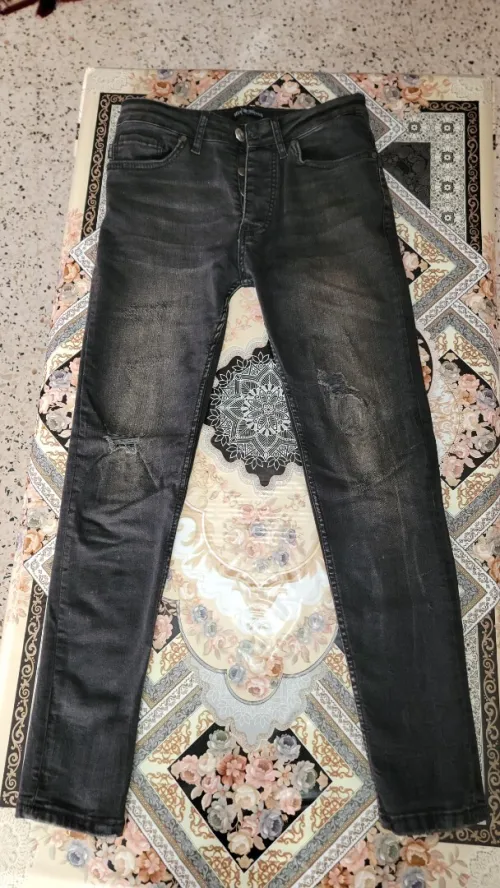 Jean noir homme