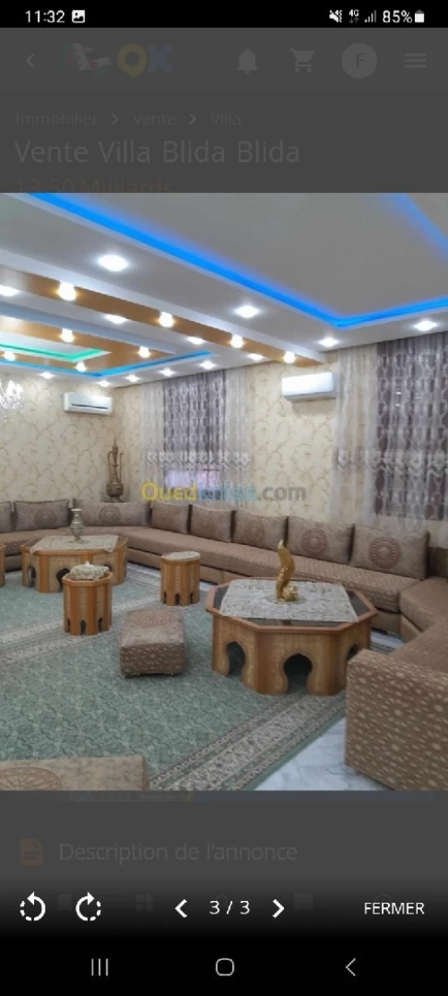 Vente Villa Blida Blida