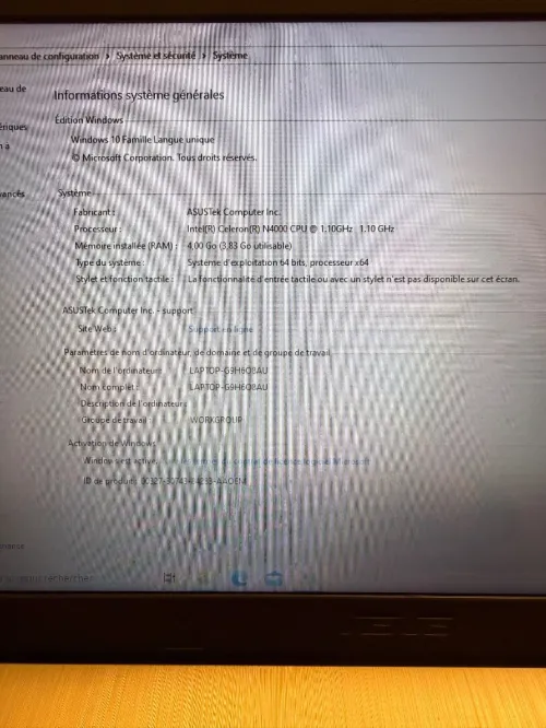 LAPTOP ASUS VivoBook