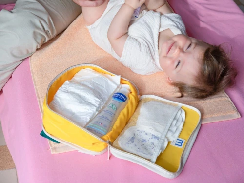 Vanity Mustela Bébé, 4 Produits, Trousse, Neuf Original France
